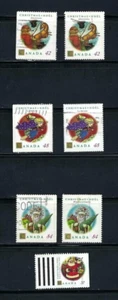 Canada #1452 - 1453, Christmas - Personages  -- Complete Set of 7 - Bild 1 von 1