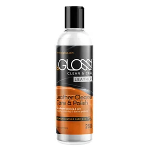 beGLOSS Leather Polish 250 leather cleaner gives leathers a glossy leather look - Bild 1 von 3
