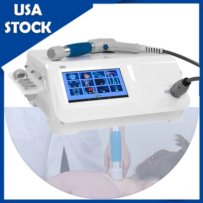 Máquina de terapia de ondas de choque pneumática ED matriz de pontos extracorpórea fisioterapia - Imagem 1 de 4