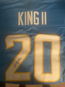 Desmond King Signed Los Angeles Chargers Jersey (JSA COA)  - Picture 1 of 3