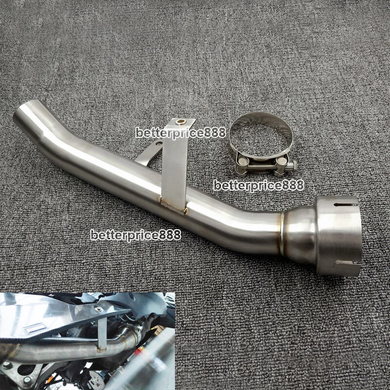 For Suzuki GSX-S1000 GSXS1000 2015~2024 Slip On System Exhaust Mid Link Pipe - Image 1 of 4