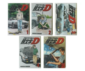 Initial D Manga English Version Comic Mixed Lot Volume 1-5 Shuichi Shigeno - Picture 1 of 6