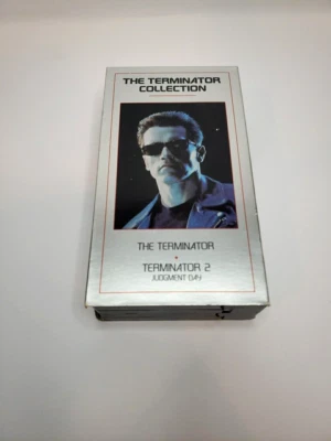 The Terminator Collection: Terminator & T2 Judgment Day (VHS, 1992) VHS 2-Pack - Image 1 of 4