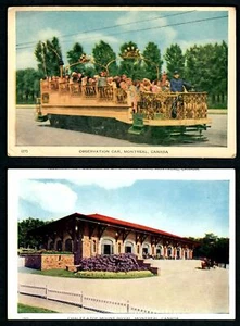 #790a Montreal (2) pcs. Unused Observation Car Full, Chalet atop Mount Royal - Picture 1 of 2