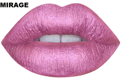 LIME CRIME COSMETIC PERLEES MATTE METALLIC PEARL LIPSTICK MIRAGE MAUVE PINK NWOB - Image 1 of 3
