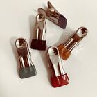 DIY Leather Craft Sewing Assistant Tool Pack of 5 Stainless Steel Clamps