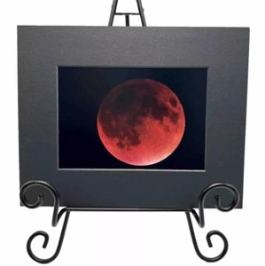 Moon Lunar Eclipse 2015 Picture Signed John. S. Gianforte UNH Observatory Photo - Picture 1 of 6