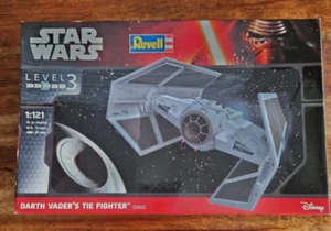 New REVELL Star Wars Darth Vader's TIE Fighter 1:121 Model Kit Revell 03602 - Picture 1 of 2