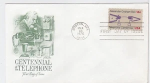 TurtlesTradingPost- Alexander Graham Bell- Telephone 1976 #1683 FDC - Artmaster - Picture 1 of 1