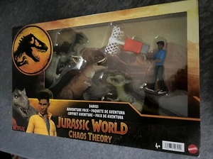 Jurassic World Chaos Theory Darius Adventure Pack Camp Kreide Mattel NEU - Bild 1 von 6