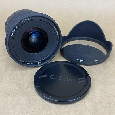 Lente zoom Sigma EX 17-35 mm 1:2,8-4 HSM ASPH para Canon AF Foto 1 de 4