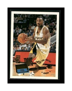 1995-96 Topps Indiana Pacers Basketball Karte #251 Travis Best Rookie - Bild 1 von 2