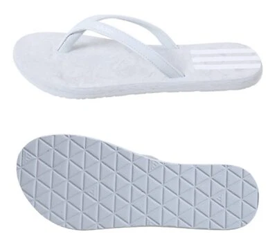 Adidas Hombres EEZAY Chanclas Zapatilla Blanco Deslizable Zapatillas Sandalias Zapatos FY8115 Foto 1 de 4