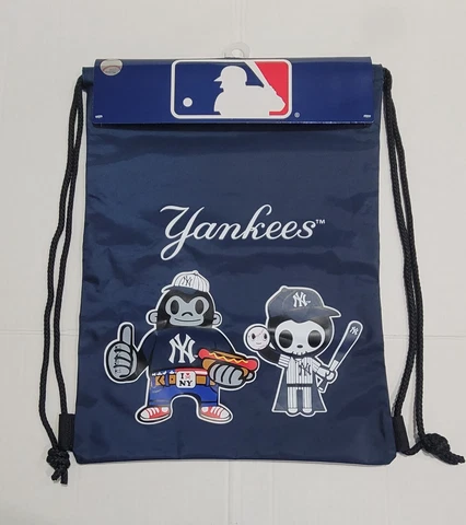 New York Yankees Tokidoki MLB Cinch Backpack Drawstring Bag Team Back-Sack Rare! Cover