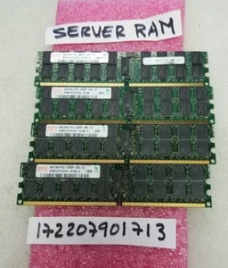 16GB PC2 DDR2 PC PC2-5300P DDR2-667 5300P 667MHZ 240PIN DUAL RANK 2RX4 256X4 - Picture 1 of 1