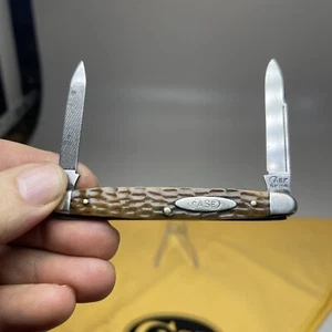 vintage CASE TESTED 1920-1940 knife 6271 FLP GREEN BONE knife Very Nice - Picture 1 of 6