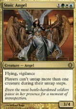 STOIC ANGEL Shards of Alara MTG Magic the Gathering Cards DJMagic