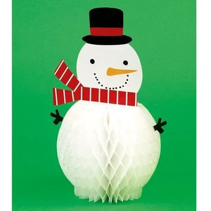 30cm Bonhomme de Neige Rayon de Miel Décoration de Noël (PM322) - Imagen 1 de 1
