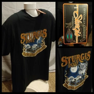 Mens Gildan Official Licensed 2017 Strugis Wolves 77th Black Hills T-Shirt XL - Picture 1 of 11