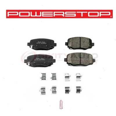 PowerStop Rear Disc Brake Pad & Hardware Kit for 2015-2017 Chrysler 200 - kr Foto 1 de 4