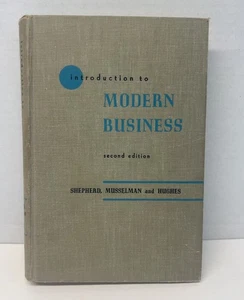 Introduction To Modern Business - 2nd Edition - (Shepherd Musselman Hughes) - Picture 1 of 2