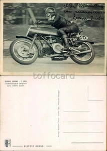 MOTOCICLISMO-GUIDO LEONI MOTO GUZZI-PISTONE BORGO TORINO-D12-119 - Picture 1 of 1