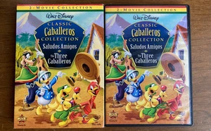 Classic Collection: Saludos Amigos & Three Caballeros (DVD 2008) Disney W/Insert - Imagen 1 de 6