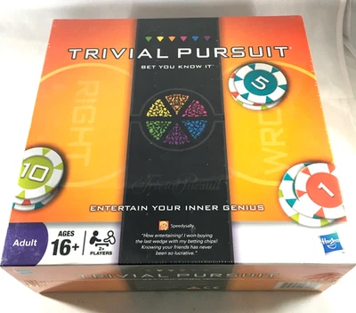 Trivial Pursuit Bet You Know It Board Game Parker Brothers - Image 1 of 4