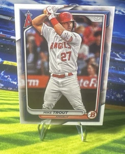 2024 Bowman - Mike Trout #19 Los Angeles Angels - Picture 1 of 2