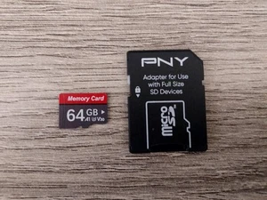 Karta microSD 64 GB Speed Class 3 A1 V30 - Zdjęcie 1 z 1