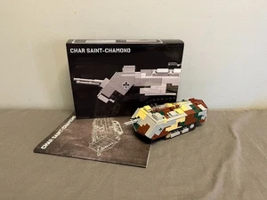 Brickmania Lego Set Char Saint-Chamond Good Condition w/Box and Manual NO Figure - Picture 1 of 8