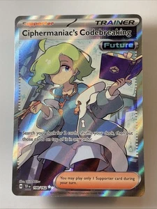 Ciphermaniac's Codebreaking 198/162 - Sv05: Temporal Forces Holo (NM+) - Picture 1 of 7