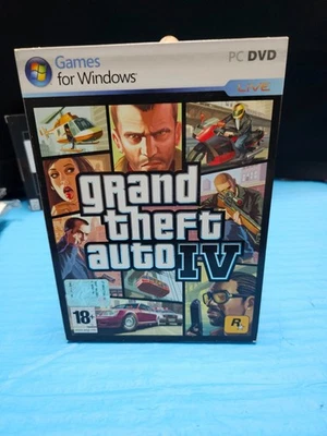 Grand Theft Auto 4 IV Videogioco PC BOX Collezione Italiano NO CD - Immagine 1 di 4