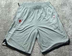 Chicago Bulls Shorts Herren Large Tall grau NBA Basketball Nike Dri Fit Mesh - Bild 1 von 17