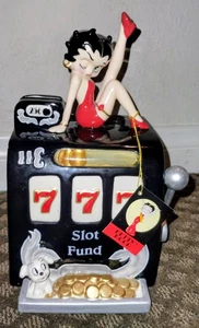 BETTY BOOP KERAMIK FIGUR "SLOT FUND" SPARSCHWEIN WESTLAND - Bild 1 von 10