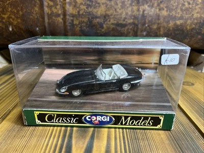 Corgi CLASSIC MODELS #96043 Jaguar E TYPE techo abierto en caja negro Foto 1 de 4