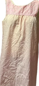 Nightgown ~ Women’s ~ Medium ~ Pink ~ Sleeveless ~ Vintage ~ 1970s - Picture 1 of 20
