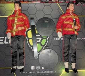 (2x) 1984 MICHAEL JACKSON doll MJJ Productions LJN Toys AMA Awards outfit AS IS - Picture 1 of 5