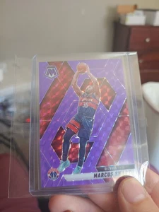 2024-25 Panini Mosaic Marcus Smart #5 Purple Fluorescent Mosiac /249 - Picture 1 of 3