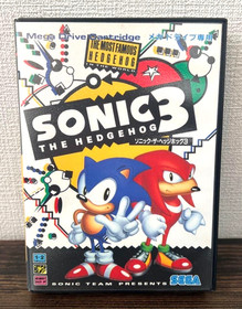 MD SONIC THE HEDGEHOG 3   Mega Drive / GENESIS  MD SEGA MEGADRIVE