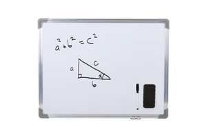 Crelando Magnet- und Whiteboard 59 x 45,5 cm – Mit Marker und Trockenschwamm - Bild 1 von 3