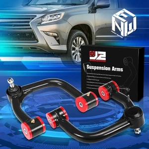 2"-4" Lift Front Upper Control Arms for 2003-2023 GX460 4Runner Fj Cruiser Black - Picture 1 of 6