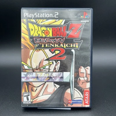 Dragon Ball Z Budokai Tenkaichi 2 PS2 Black Label CIB Tested  - Image 1 of 4