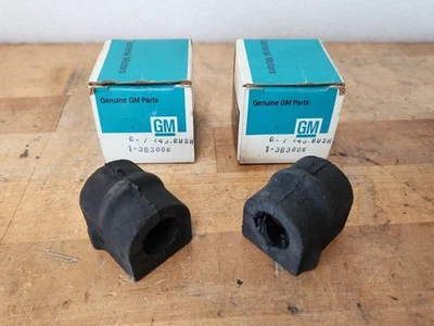 NOS GM 84-87 Pontiac Fiero 82-87 Chevy Chevette Sway Bar Bushing Kit Pair 363006 - Image 1 of 4