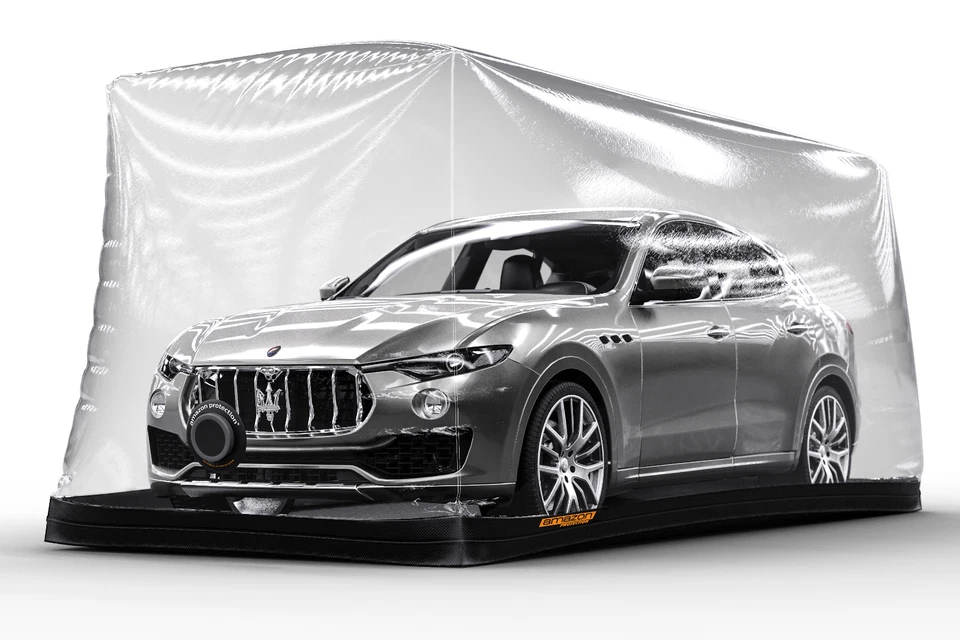 Universal SUV Cápsula Coche Burbuja Cubierta 204.72" x 82.68" x 82.68" INTERIOR L Foto 1 de 4