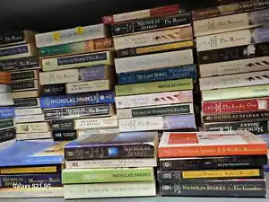Lot of 10 Paperback Books by Nicholas Sparks - Random Mix - Picture 1 of 7