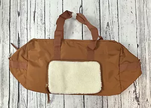 DSW Exclusive Tawny WeekenderMatching Wallet Travel Overnight Lugguge Duffel Bag - Picture 1 of 6