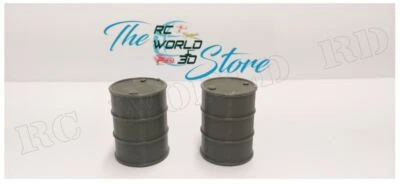 DRUM/BARREL Simulation MINI Scale Deco. RC Truck/Military/Diorama/Garage - Image 1 of 4