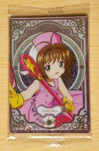 Japan Anime New Cardcaptor Sakura Wafer Card Kinomoto Sakura No.18 - Picture 1 of 2