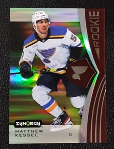 2024 NHL UD Synergy Matthew Kessel UNSCRATCHED BOUNTY Rookie Blues #107 - Picture 1 of 4